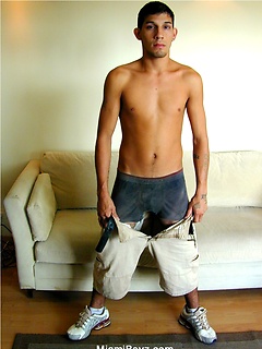 Latino boy Dilian jacking off by Miami Boyz by Miami Boyz image #5
