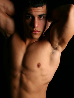 Muscle latin stud strokes his dick by ChaosMen by ChaosMen image #10