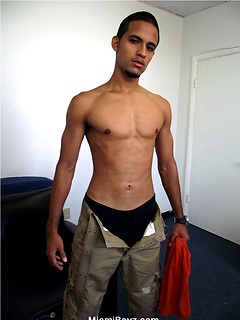 Latino twink Mauro jacking off his cock by Miami Boyz by Miami Boyz image #4