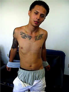 Straight latino twink Estevan jacking off by Miami Boyz by Miami Boyz image #5
