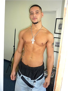 Sexy latino stud plays with his big cock by Miami Boyz by Miami Boyz image #6