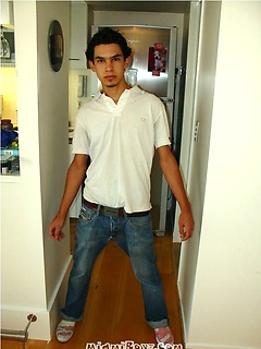 Latin guy Nico jacking off by Miami Boyz by Miami Boyz image #2