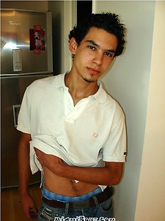 Latin guy Nico jacking off by Miami Boyz by Miami Boyz image #3