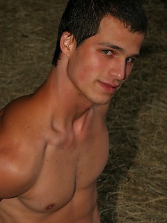 Horny twink posing naked in a barn by East Boys by East Boys image #9