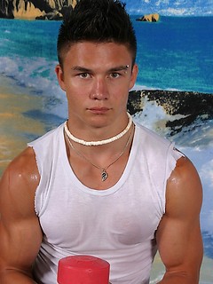 Hot muscled jock shows his perfect young body by East Boys by East Boys image #13