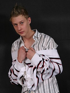Andre posing naked and shows his long uncut cock by East Boys by East Boys image #5