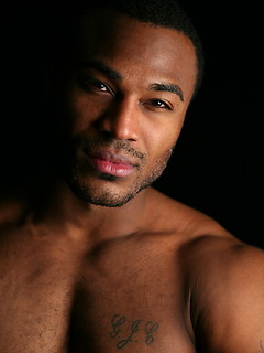 Hot ebony stud shows his perfect body and huge cock by ChaosMen by ChaosMen image #8