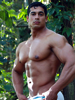 Hot Uncut Latin Cock and Muscle! by Power Men by Power Men image #2