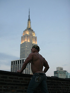 Straight Latin Muscle Man Nude: Spike Cruz by Power Men by Power Men image #8
