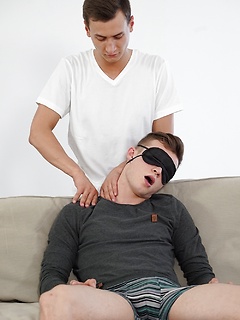 Jace Reed and Justin Lovers fucking bareback on the sofa. by BF Collection by BF Collection image #1