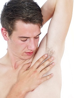 Gorgeous Randy Brown strokes his uncut cock in his loafer. by BF Collection by BF Collection image #5