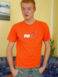 Blonde boy Jackson sends a huge load of cum onto his belly. by BF Collection by BF Collection image #2