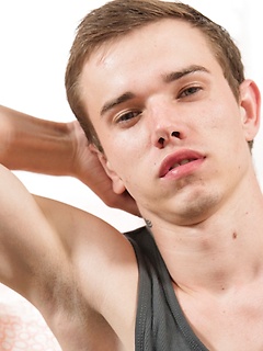 Gorgeous boy Vitali Kutcher gets naked and strokes his hard cock. by BF Collection by BF Collection image #2