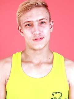 Sexy and fit Swen Larson strokes his beautiful hard cock. by BF Collection by BF Collection image #1