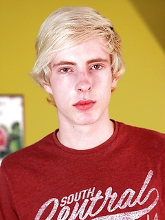 Blond twink Ricky Goro jerking off his gorgeous dick. by BF Collection by BF Collection image #1