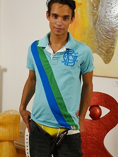 Latin boy Miguel Alues playing with his beautiful dick. by BF Collection by BF Collection image #3
