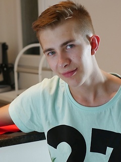 Super cute Dominik Black jerks off his beautiful cock. by BF Collection by BF Collection image #1