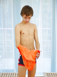 Cute teen Ben Kingston stroking his beautiful uncut dick. by BF Collection by BF Collection image #8