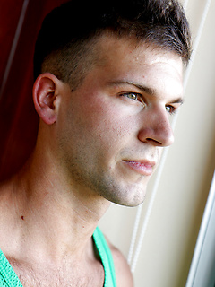 Tan Hairy Jock Mathieu Sire Jerks OFF And CUMS by Gayhoopla by Gayhoopla image #1