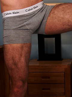 Cheeky Young Straight Pup Cole Shows his Muscular Hairy Body & Rock Solid Uncut Cock! by English Lads by English Lads image #4