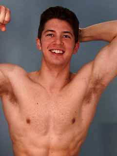 Cheeky Young Straight Pup Cole Shows his Muscular Hairy Body & Rock Solid Uncut Cock! by English Lads by English Lads image #8