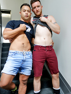 Sam Sivahn gets ridden hard in his first hook up with Dylan by Bentley Race by Bentley Race image #2