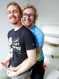 Luc and Tomas are mates having their first sex session recorded by Bentley Race by Bentley Race image #1