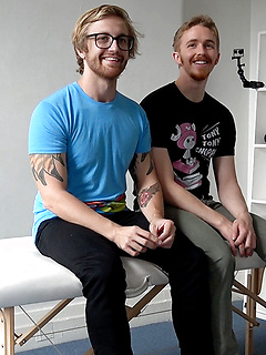 Luc and Tomas are mates having their first sex session recorded by Bentley Race by Bentley Race image #2