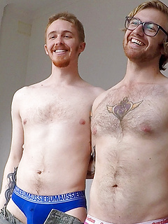 Luc and Tomas are mates having their first sex session recorded by Bentley Race by Bentley Race image #4