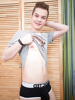 Pumping a big teen cum load with Adam by Doggy Boys by Doggy Boys image #1