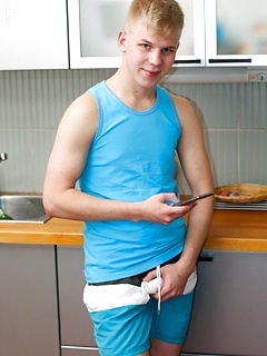A dick pic from a friend has this teen boy wanking by Doggy Boys by Doggy Boys image #1