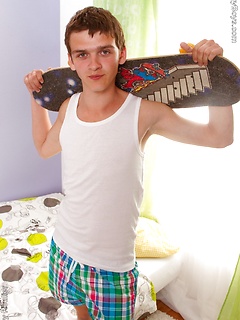 Skater boy wanking after training by Doggy Boys by Doggy Boys image #2