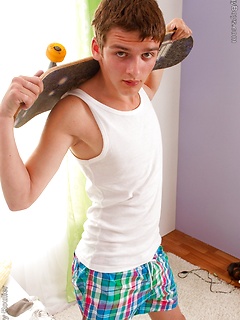 Skater boy wanking after training by Doggy Boys by Doggy Boys image #3