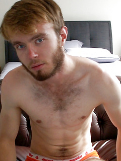 My straight scruffy mate Tom Jackson is giving a hot strip show