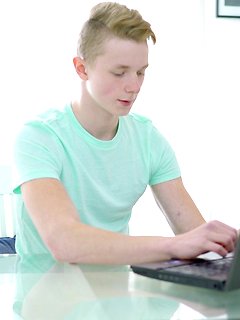 Student twink Elias has been studying hard by Spritzz by Spritzz image #2