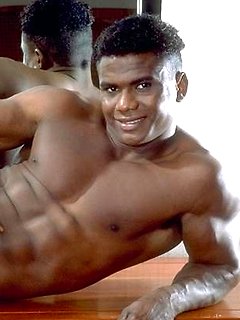 Muscled black stallion shows his huge ebony dick by Kristen Bjorn by Kristen Bjorn image #10