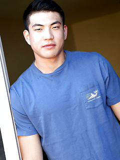 Tall Jock Sean Lee Shoots Some Hoops and Jerks His Uncut COCK by Gayhoopla by Gayhoopla image #1