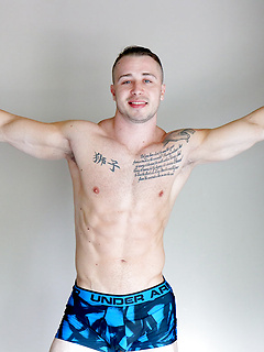 Hot Muscle Stud Dom Knight Works Out And Jerks OFF by Gayhoopla by Gayhoopla image #5