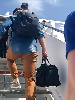 Price Hogan Jerks Off On Airplane To Europe by Gayhoopla by Gayhoopla image #11