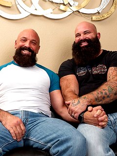 Huge muscle gay bears Jayson West and Victor West fucking by Bear Films by Bear Films image #2