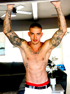 Big Dick Tatted Stud John Murphy Jerks Off by Gayhoopla by Gayhoopla image #5