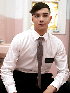 THE MISSIONARY BATHROOM. Elder Rim and Elder Call by MormonBoyz by MormonBoyz image #1