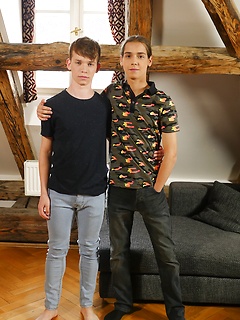 Sexy Jake Olsen bareback fucks the newest twink Jacob Dolce. by BF Collection by BF Collection image #1