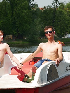 Alan Caine Bareback fucks UK twink Taylor Mason. by BF Collection by BF Collection image #1