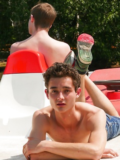 Alan Caine Bareback fucks UK twink Taylor Mason. by BF Collection by BF Collection image #3