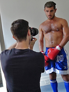 My hot mate Lucas Deen trying on sexy gear by Bentley Race by Bentley Race image #6