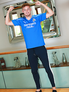 Young Straight Footballer Alfie Shows off his Lean and Toned Body by English Lads by English Lads image #3