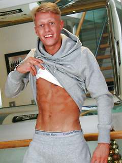 Straight Young & Muscular Jake
