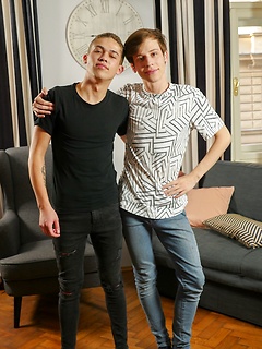 Two skinny boys  Devin Lewis and Jaydee Black love bareback anal by BF Collection by BF Collection image #1