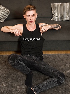 Skinny Jerome James erotic solo by BF Collection by BF Collection image #4